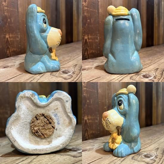 Dog Plaster Coinbank / 犬 貯金箱 - TOYS & JUNKS HAKIDAME