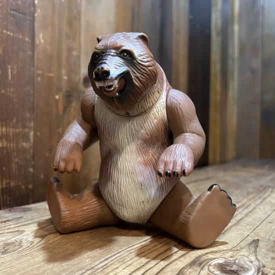 80’s Plastic Grizzly Figure / ベアー くま 80's Plastic Grizzly Figure / ベアー くま - TOYS & JUNKS