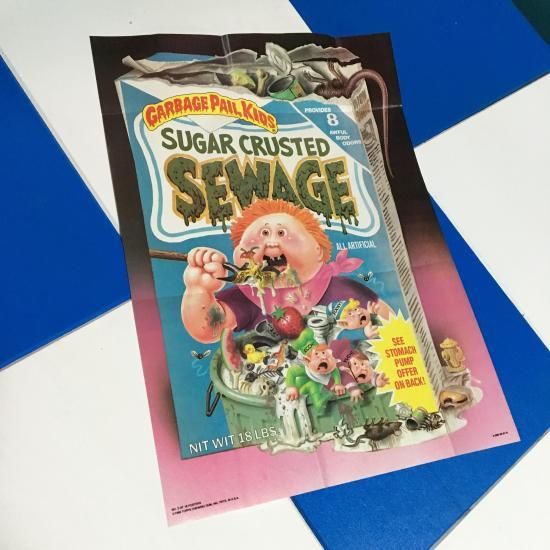 ガーベッジペイルキッズ ポスター18種セット Yahoo!オークション - 1980s ガーベッジ ペイル キッズ ポスター