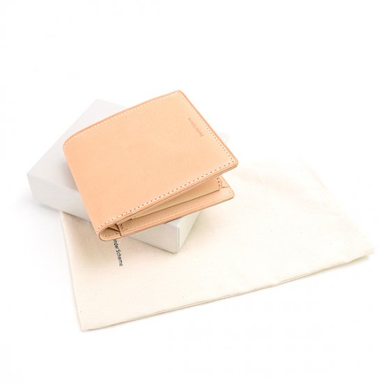 Hender Scheme エンダースキーマ half folded wallet natural - katarino