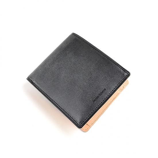 送料無料】Hender Scheme エンダースキーマ half folded wallet black 