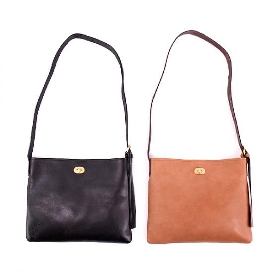 twist buckle bag S ダークブラウン - ショルダーバッグ