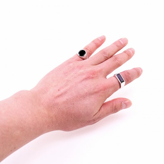 【アクセサリーフェア SALE 30%OFF】【正規取り扱い商品】【送料無料】 TOMWOOD Peaky Ring Polished Black  Onyx 指輪 定価46200円 - katarino