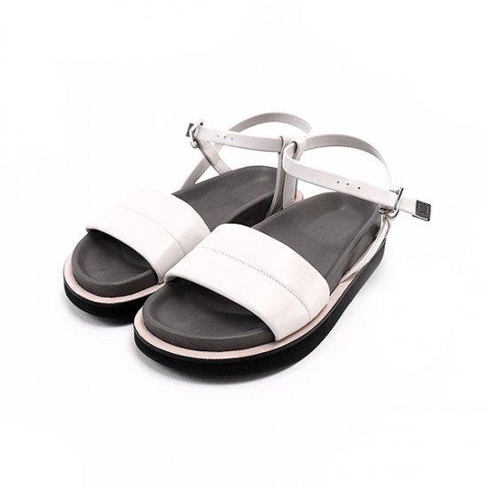 【送料無料】_Fot フォート volume sandals ivory gray - katarino