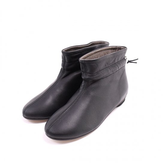 【送料無料】 _Fot フォート gather boots black ギャザーブーツ 21AW - katarino