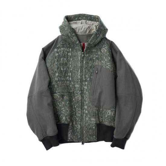 送料無料】 YANTOR ヤントル Persian Jacquard Hoodie Wide Blouson