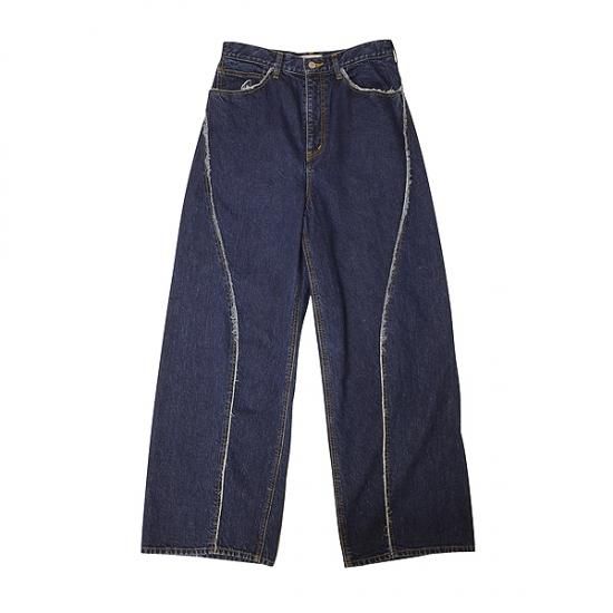 新品】JieDa USED LOOSE FIT JEANS INDIGO - デニム/ジーンズ