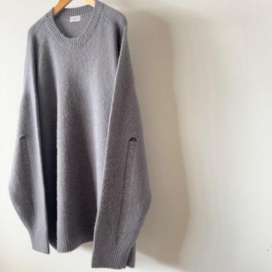 公式低価格 URU/ウル/CREW NECK KNIT CARDIGAN educacao.riodasostras