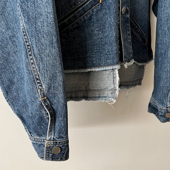 JieDa 23SS CUT OFF DENIM JACKET デニムジャケット camping.com