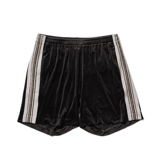 【SALE 20%OFF】【送料無料】 Sasquatchfabrix. サスクワッチファブリクス LACE TAPE VELOUR SHORTS  23SS-PA5-008 定価24200円 - katarino