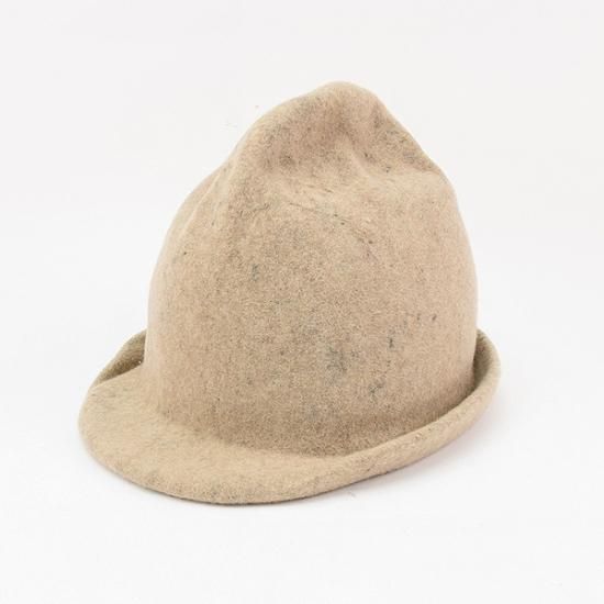 KAMILAVKA カミラフカ crumpled hat mix beige - katarino