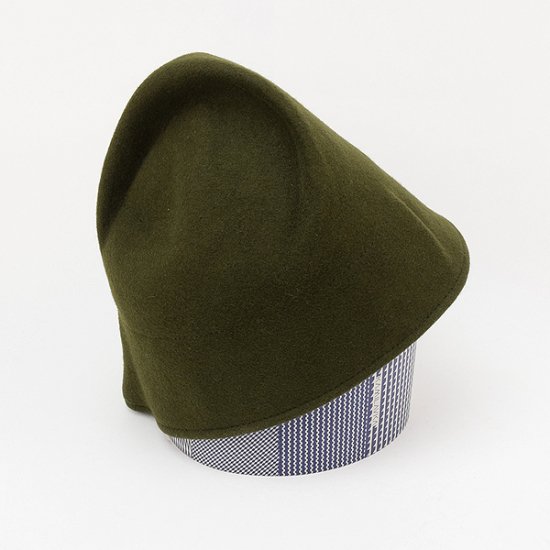 KAMILAVKA カミラフカ mountain hat khaki - katarino