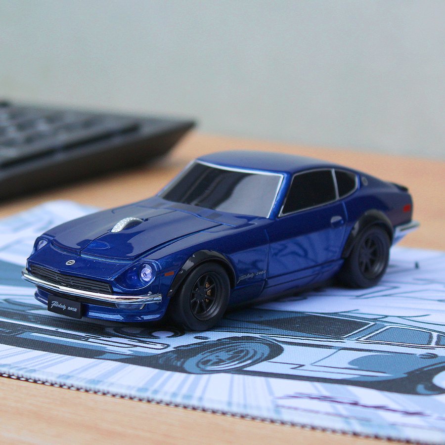 無線マウス 日産フェアレディ240Z ブルー - CAMSHOP.JP キャムショップ