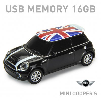 Mini Cooper S ミニクーパー サファリイエロー 16GB USBメモリー オートドライブ