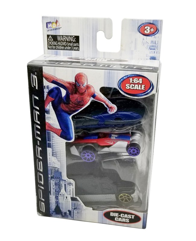 ミニカー】SPIDER-MAN 3 DIE-CAST CARS - CAMSHOP.JP キャムショップ