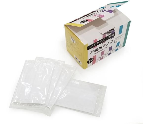 不織布マスク MA-2050S 小さめサイズ8箱(50枚入) 製品トップ | MA-2050S | 不織布マスク：シャープ