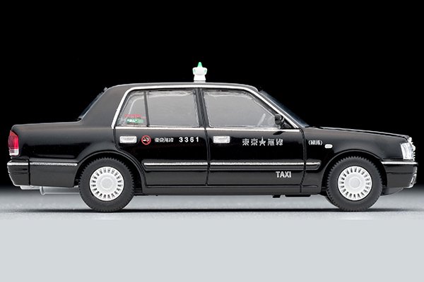ミニカー Tomytec 1 64スケール トヨタ クラウンセダン 東京無線タクシー 黒