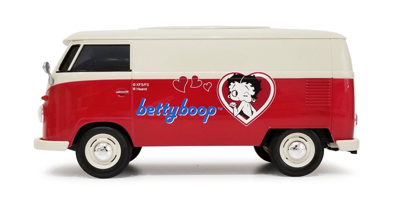 VWバス ティッシュケース＋(プラス) カップホルダー付き BETTY BOOP™ コラボ - CAMSHOP.JP キャムショップ