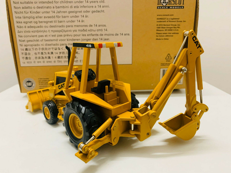 ミニカー】NORSCOT 1/50スケール CAT 416 BACKHOE LOADER ミニカー】NORSCOT 1/50スケール CAT 416 BACKHOE LOADER