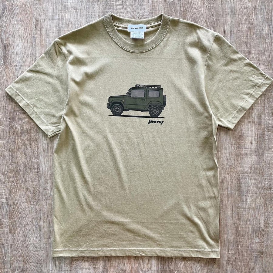 Tシャツ スズキジムニー 2201SZ01-01 サイドプリント SUZUKI JIMNY