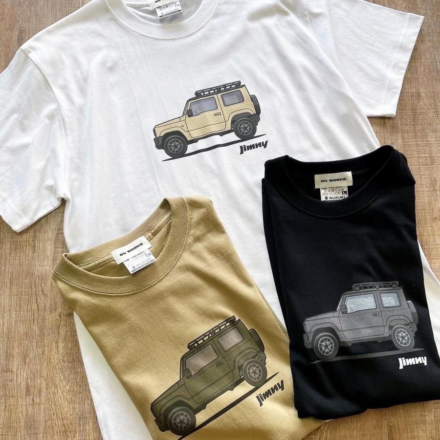 Tシャツ スズキジムニー 2201SZ01-01 サイドプリント SUZUKI