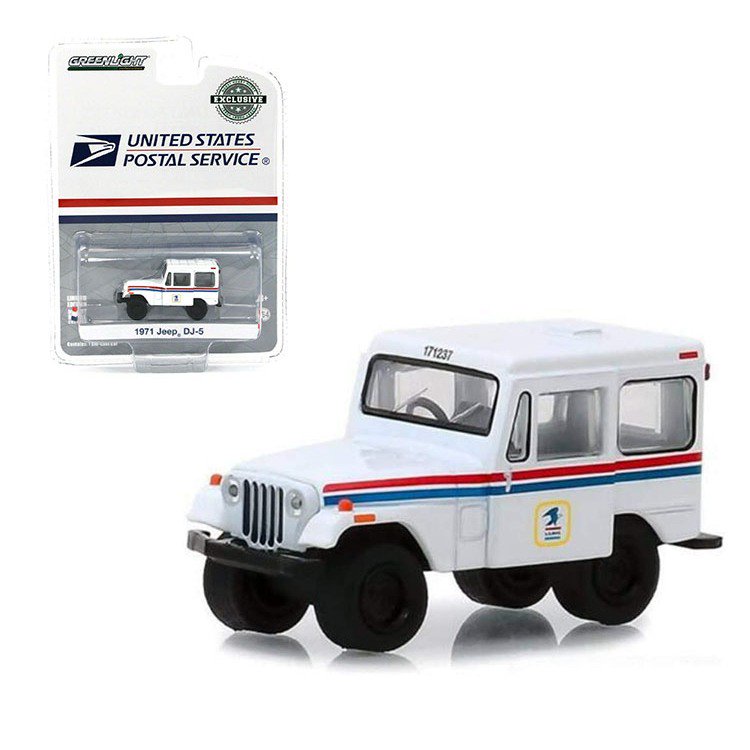 ミニカー GREENLIGHT 1/64スケール 1971 Jeep DJ-5 UNITED STATES