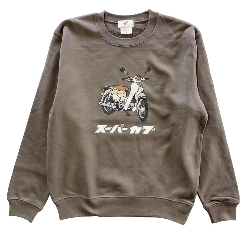 Amazon.co.jp: [CAMSHOP] スーパーカブ スウェットシャツ