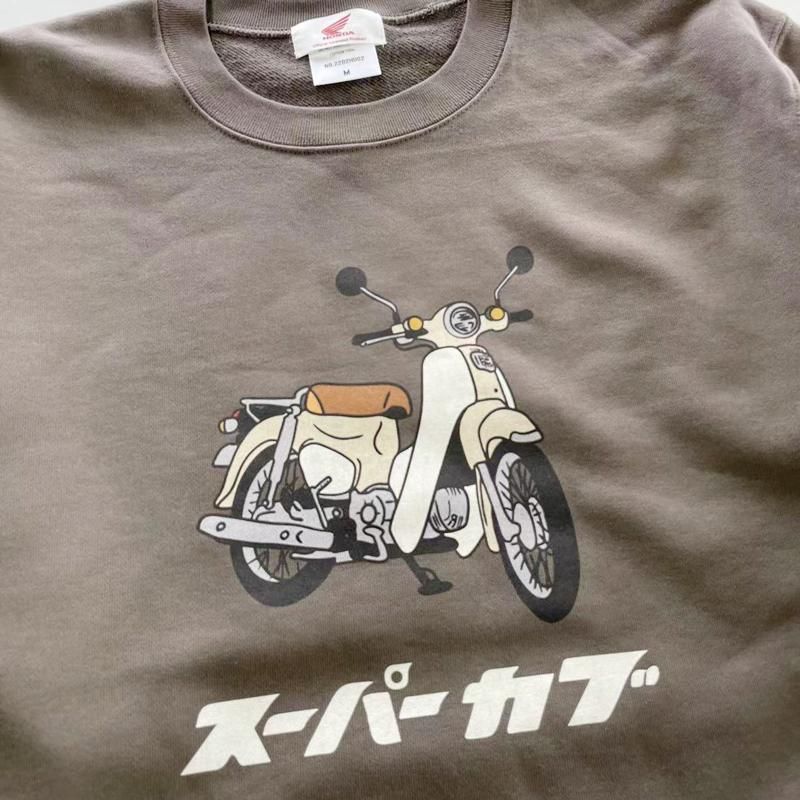本当に信頼出来る店 順次発送】スウェットシャツ 2202HD02-37 ホンダスーパーカブ 服&ファッション小物