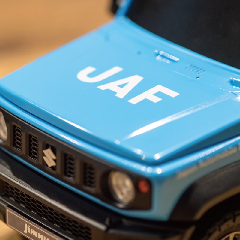 ウェットティッシュケース スズキ ジムニー シエラ JAF(日本自動車連盟)仕様