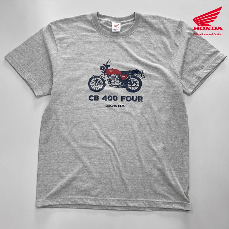 Tシャツ ホンダ 2301HD01-14 CB400FOURプリントTシャツ - CAMSHOP.JP キャムショップ