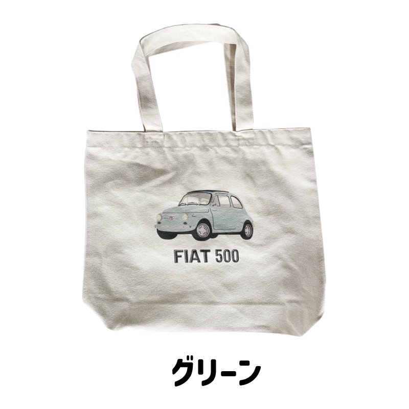 順次発送】トートバッグ FIAT 2301FT03-51 フィアット 500