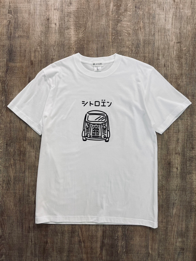 順次発送】Tシャツ シトロエン 2301CT01-02 シトロエン ライティング