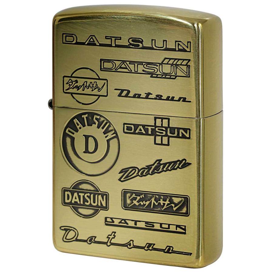 ZIPPO ジッポー ZP ダットサン Ni 日産 DATSUN シルバー エッチング