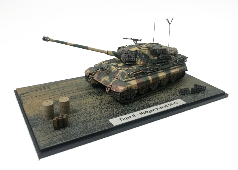 熱血模型 1/72 虎王 Sd.Kfz.182 Tiger Ⅱ Hutgen forest 1945 熱血模型 1/72 虎王 Sd.Kfz.182 Tiger Ⅱ Hutgen forest 1945