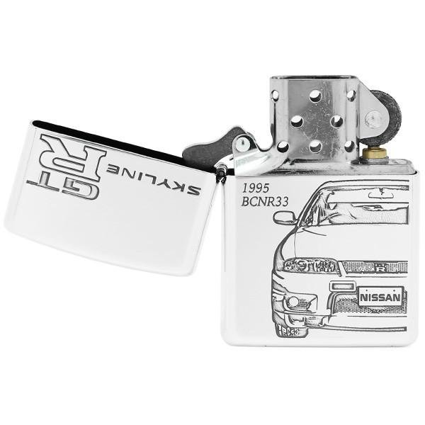 ZIPPO ジッポー ZP GT-R (BNR33) 日産 スカイライン ライター