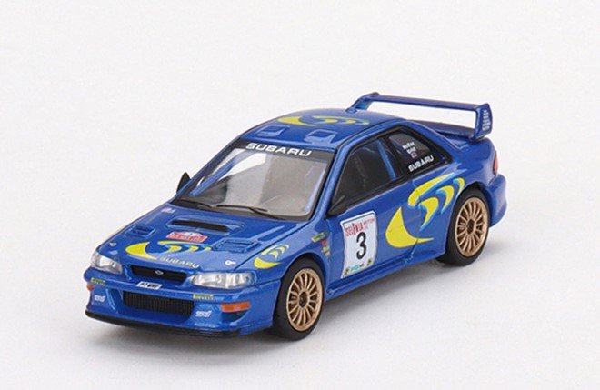 ミニカー 1/64スケール TSM MODEL MINI-GT スバル インプレッサ WRC97