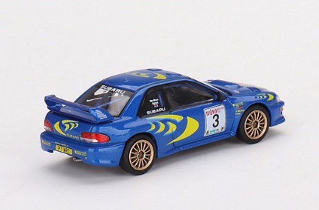 ミニカー 1/64スケール TSM MODEL MINI-GT スバル インプレッサ WRC97