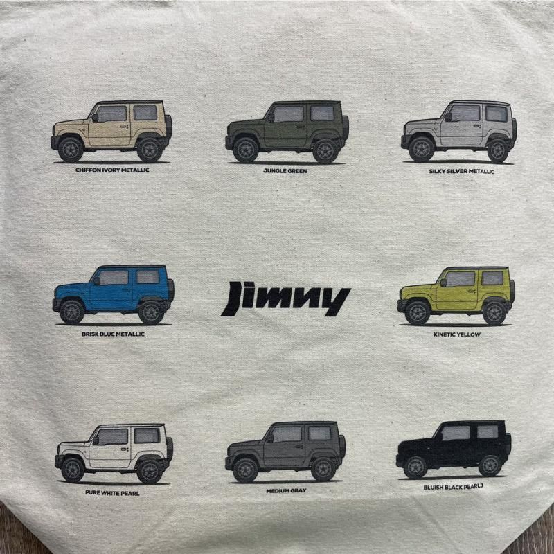 トートバッグ スズキジムニー Jimny 2301SZ03-08 キャンバスジムニー