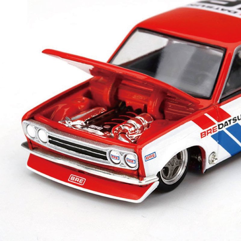 ミニカー 1/64スケール TSM MODEL MINI-GT 日産 510 プロストリート BRE510 V1 KAIDO HOUSE  (左ハンドル) - CAMSHOP.JP キャムショップ