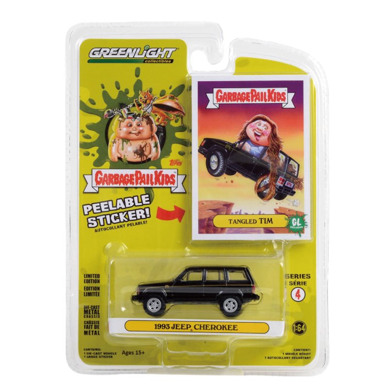 GREENLIGHT 1/64 1993 Jeep Cherokee Tangled ジープ (Garbage Pail Kids) -  CAMSHOP.JP キャムショップ