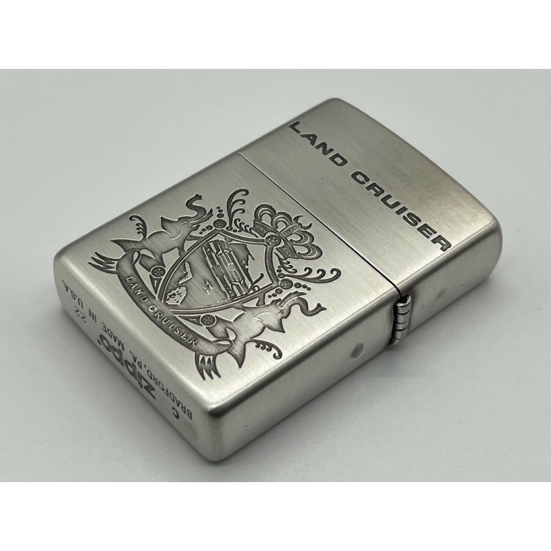 【アウトレット】トヨタ Zippo シリーズvol.1 （TOYOTAオフィシャルライセンス品）Toyota Land Cruiser