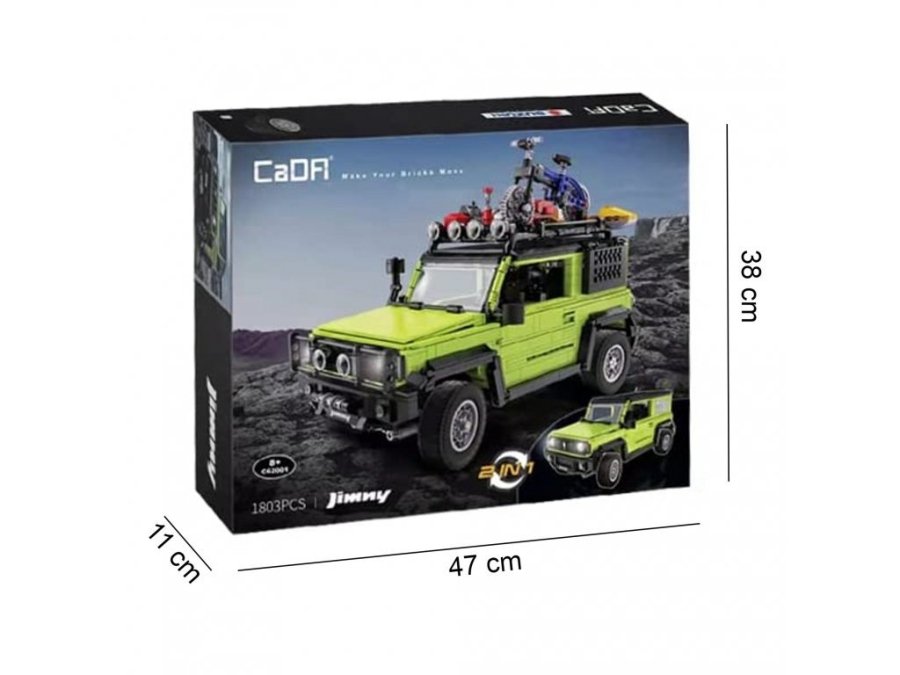 CaDA Bricks 1:12 スケール Suzuki Jimny Sierra C62001W スズキ ジムニー シエラ