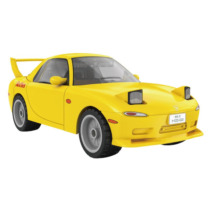 CaDA ブロック Initial D 1:35 Mazda RX-7 FD3S C55017W 頭文字D イニシャルD