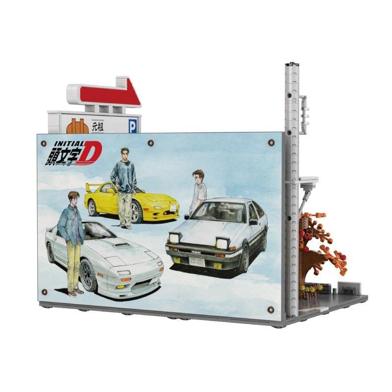 CaDA ブロック Initial D Usui Pass C61034W 頭文字D イニシャルD 中山