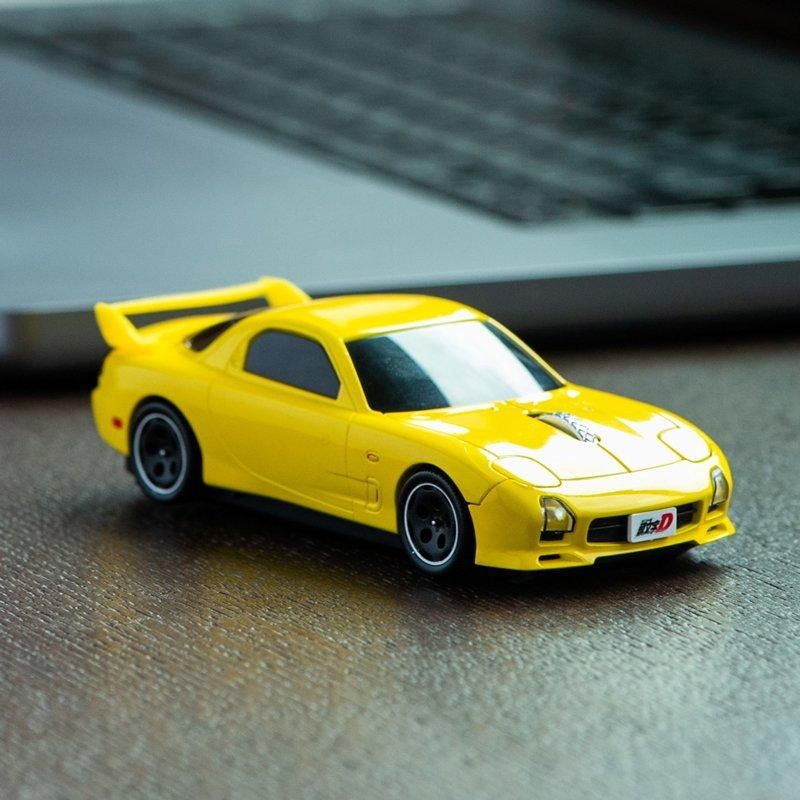 無線マウス マツダ RX-7 (FD3S型) 『頭文字D』高橋啓介 18巻版 無線マウス マツダ RX-7 (FD3S型) 『頭文字D』高橋啓介 18巻版