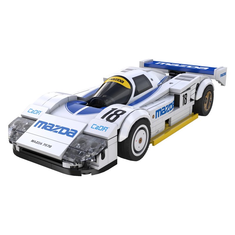 CaDA ブロック C55029W 1:24 Mazda 787B(#18) 1991（242ピース）