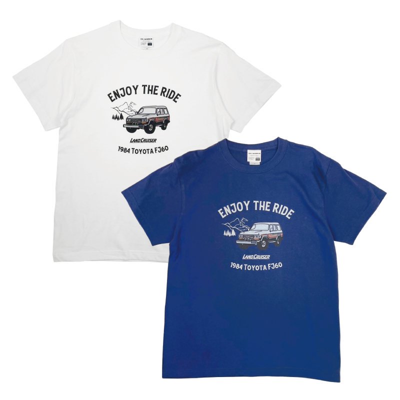 Tシャツ 2401TY01-14 トヨタ LAND CRUISER 60プリントTEE Toyota ランドクルーザー ランクル -  CAMSHOP.JP キャムショップ