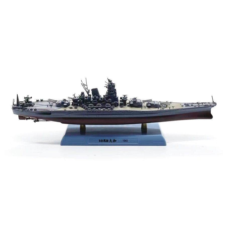 講武堂 DD10002 1/1000 スケール 日本海軍 戦艦大和 1945年 ダイキャスト船 模型 ミニチュア 連合艦隊 旗艦 第二次世界大戦