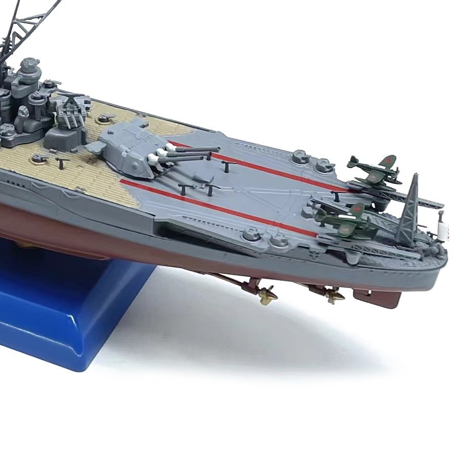 講武堂 DD10004 1/1000 スケール 日本海軍 戦艦武蔵 1944年 ダイキャスト船 模型 ミニチュア 連合艦隊 大和型戦艦 旗艦  第二次世界大戦 大日本帝国海軍