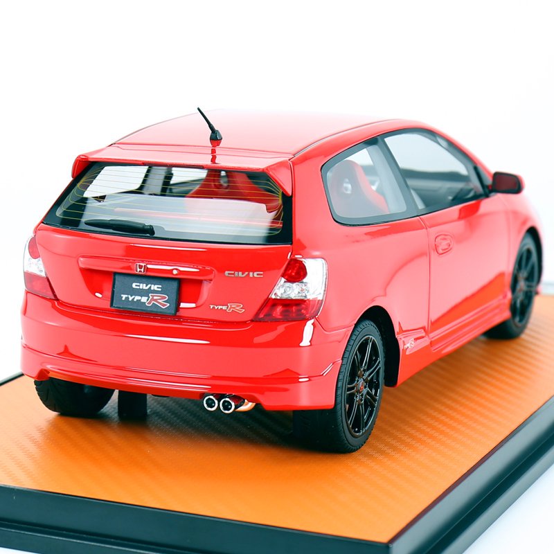 レジンカー ホンダ シビック タイプアール (2004年式)1:18 スケール PU レジンモデル PU resin model HONDA  CIVIC TYPE R